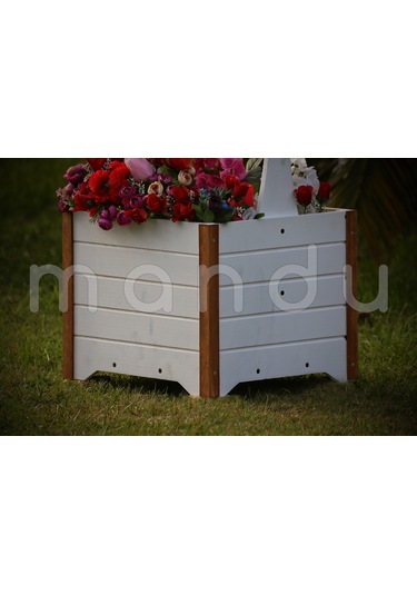 “Mandu” Ahşap Su Kuyusu Saksı