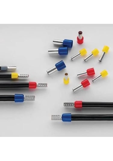 0.50mm Izoleli Kablo Yüksüğü/Kablo Ucu 100 Adet