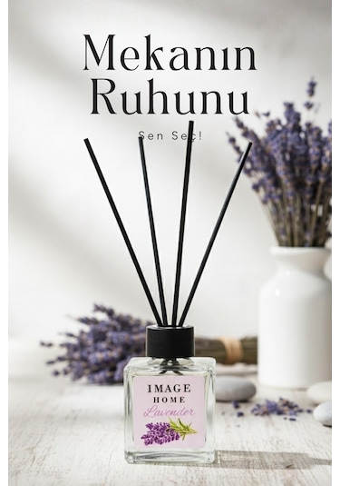 Image Home Çubuklu Oda Kokusu Lavanta 100 Ml Lavanta