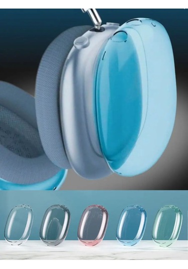 A&o Airpods Uyumlu Max İçin Silikon Kılıf 171591382 Açık Mavi