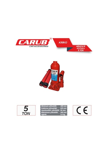 Kriko 5 Ton Hidrolik Ce Belgeli Kutulu Cbr-2701103