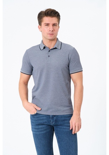 Erkek Basic Tişört Polo Yaka T-shirt 410
