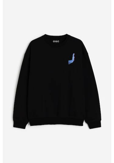 Ogc Su & Ateş Kombin Sweatshirt Siyah