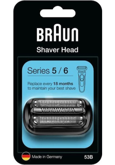 Braun Series 5 53B Tıraş Makinesi Yedek Başlığı - Siyah