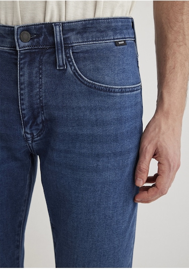 Mavi - Marcus Gölgeli Koyu Mavi Sporty Jean Pantolon 0035182162 Mavi
