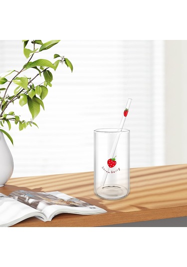 Homyl Cam Bardak Çay Bardağı Yeniden Kullanılabilir Stil-b Stil B