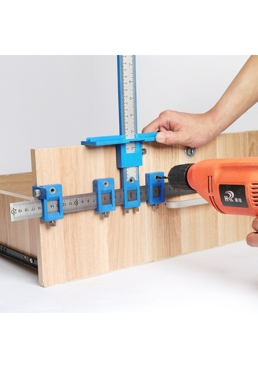 Pazly Yarı Alüminyum Ağaç İşleme Aleti, Delik Açıcı, Kapı Yumruk Bulucu, Montaj Yardımcısı Diğer