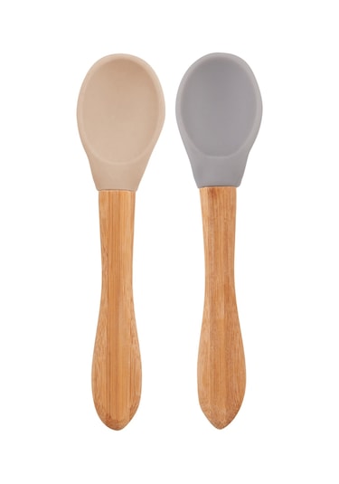 Oioi Mama Kaşığı Bubble Beige / Powder Grey Gri - Bej