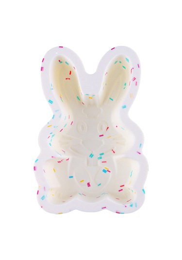 Qingmipy Paskalya Tavşanlı Silikon Kalıp - Çikolata, Puding Ve Jöle Yapımı İçin Pratik Pişirme Aracı Çok Renkli