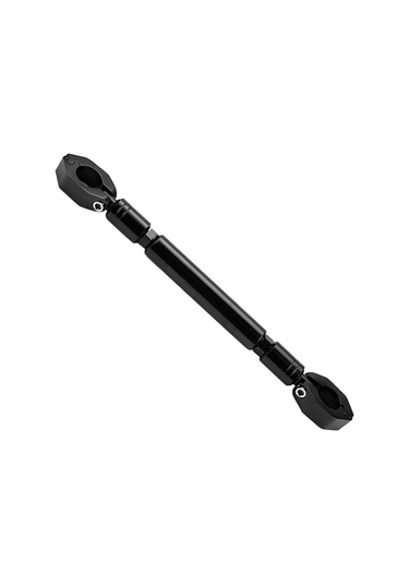 Reedark Motosiklet Alüminyum Dengeli Bar Siyah - 22mm Evrensel Uyumlu, Aksesuar Tutucu, Dayanıklı Ve Ayar Özelliği Siyah