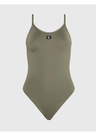 Calvin Klein Calvın Kleın Kadın Mayo Kw0kw02341-ldy Yeşil