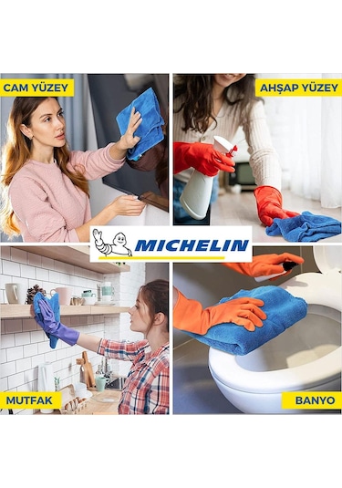 Michelin Mc35033 40x30cm Süper Emici Mikrofiber Havlu, 3 Adet