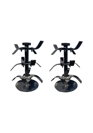 Taral 23m Çapa Makinası Komple Bıçak Takımı 28 Mm 24 Bıçaklı