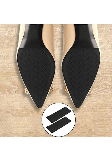 Dolıty Kauçuk Ayakkabı Tabanları Tamir Yamaları Siyah-270x105x1.5mm Siyah