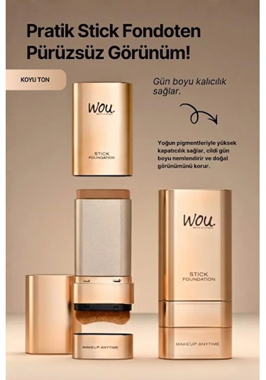 Wou Stick Fondöten No:3 Koyu Ton 20 Gr 3