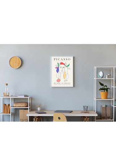 Pablo Picasso Çerçevesiz Poster Duvar Tablosu Dnm6 50x70