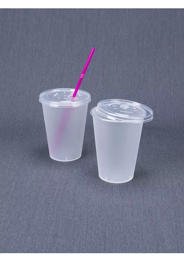 Softhomeplast Bubble Cup Kapaklı 375 Ml 80'li Mat Bubble Cup Mat 375 Ml Düz Kapaklı 80'li 232455695 Beyaz