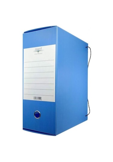 Arşiv ve Proje Kutusu 29X36X15Cm Mavi 10 Adet