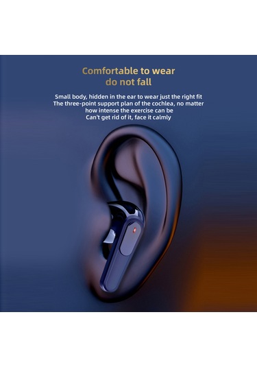Pro60 Kablosuz Kulak İçi Kulaklık Bt Kulaklıklar Müzik Oyun Arama İçin Spor Kulaklıkları İos Android İle Uyumlu