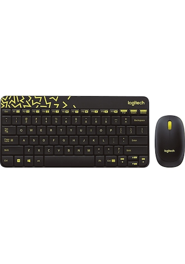 Cbox Logitech Mk240 Nano Kablosuz Klavye Ve Fare Seti Siyah Diğer