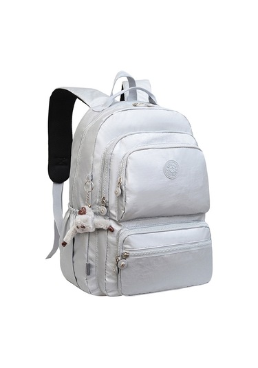 Kadın Seyahat Çantası Büyük Kapasiteli Öğrenci Omuz Çantası Büyük Dağcılık Çantası Gri