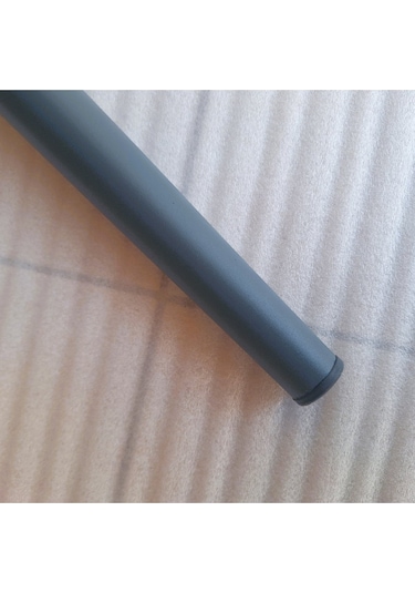 Metal Çap 5.1 CM Konik Masa Ayağı Antrasit﻿ 72 CM 4 Adet