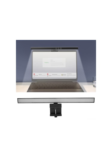 Hombey Monitör Işık Çubuğu: 3 Renkli Işık Modu, Dokunmatik Kontrol, Zamanlayıcı Fonksiyonu, Asimetrik Işık, Usb-c, Göz Korumalı Led