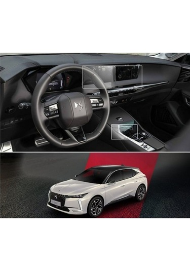 Ds Automobiles Ds 4 2023-2024 Model Multimedya Ve Alt Kontrol Ekranı Ekran Koruma