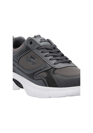 Slazenger MIRAGE I Büyük Beden Erkek  Koyu Gri Koşu & Yürüyüş Spor Ayakkabısı