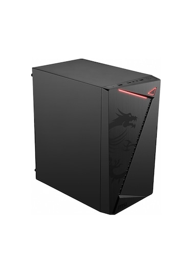 Msi Mag Shield M301 Mesh MATX Oyuncu Bilgisayar Kasası Siyah