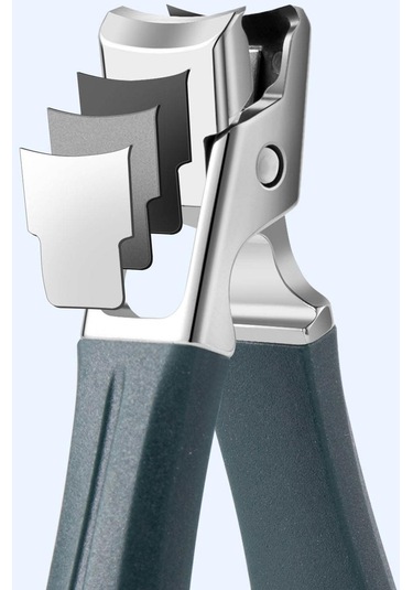 Suntek Tırnak Makası Paslanmaz Çelik 13mm Geniş Çene Yeşil