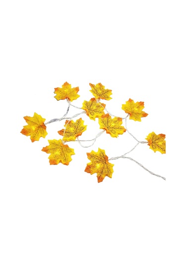 Xiyyadms 6m 40 Led Akıllı Maple Yapraklı Işık Zinciri - Ip65 Su Geçirmez, Pil Beslemeli Pil Dahil Değil - Bahçe, Parti Dekorasyonu Diğer