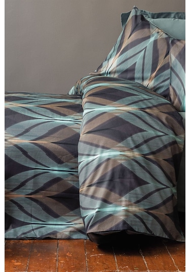 La Mer 210 Tc 83 Tel Dijital Pamuk Saten Tek Kişilik Nevresim Takımı