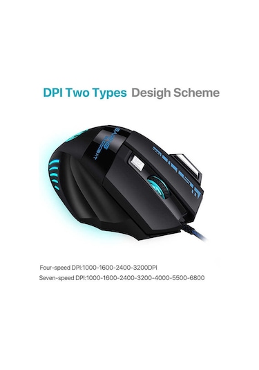 Gaming Bloodbat GM02 Kablolu RGB Oyuncu Mouse