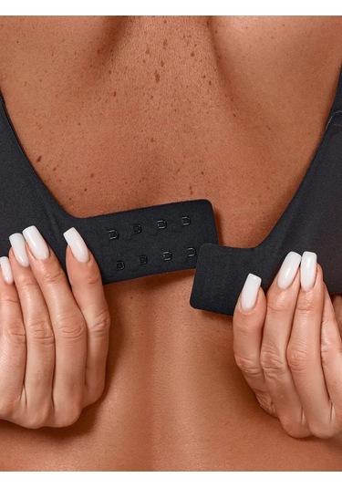 Astores Dikişsiz Sütyen, Balensiz, Push-up'sız Üst 436481943 Siyah