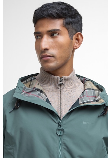 Barbour Hooded Domus Ceket Te33 Vintage Teal/dress Te33 Vintage Teal/dress Çok Renkli
