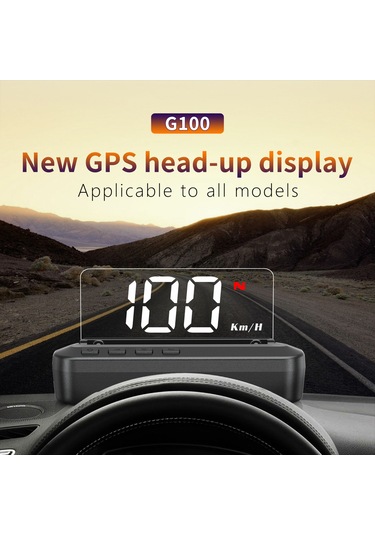 Padalink Araç Hud Gösterge: Gps Hız Göstergesi, Yorgunluk Ve Hız Alarmı İle Güvenli Sürüş