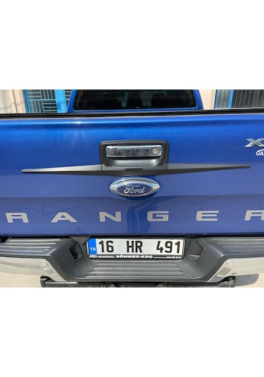 Ebal Otomotiv Ford Ranger T7 kaplama seti dış siyah full 2016+