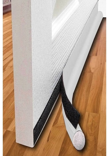 Kapı Altı Rüzgar Önleyici, Eşik Altlığı, Isı Yalıtım Süngeri 2adet Krem