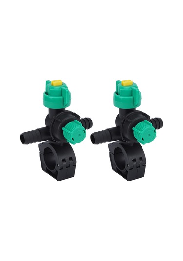 Tarım Püskürtücü Nozul, Çiftlik Çim Püskürtücü, 2pcs Harici İplik Tarımsal Püskürtücü Fan Şeklindeki Püskürtme Nozumu Bahçe İçin