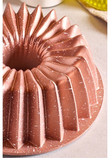 Cake Pro Döküm Yıldız Rose Kek Kalıbı Rose