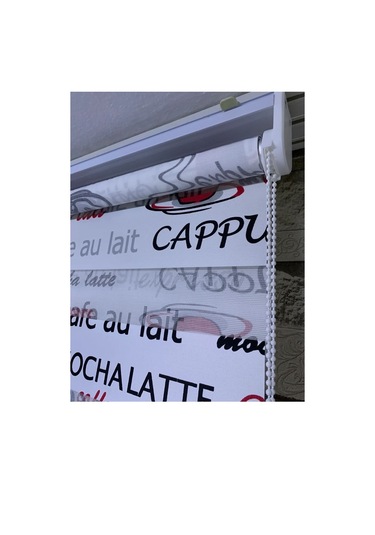 Venassa Kahve Zebra Perde