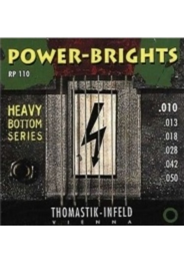 Thomastik Rp110 Power Brights Elektro Gitar Teli 10-50