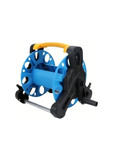 Willowhaven Mavi Saklama Arabası: Bahçe Hortumu Dolabı, Ayarlanabilir, Keskinsiz, Taşınabilir Çözüm