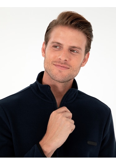 Pierre Cardin Erkek Lacivert Sweatshirt 50298973-vr033 Lacivert