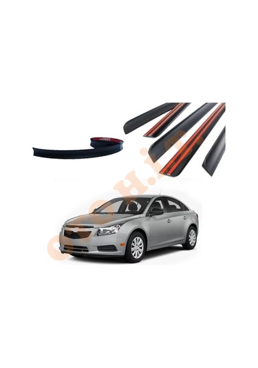 Chevrolet Cruze Uyumlu Bagaj Üstü Spoiler Mat Siyah