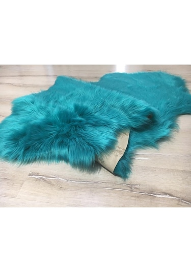 Doğuş Peluş Halı Apost Turkuaz 75 x 200Cm Post Halı Yolluk