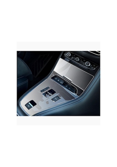 Opel Grandland Uyumlu Tuşlu Vites Etrafı Piano Black Tpu Koruyucu 2'li Set