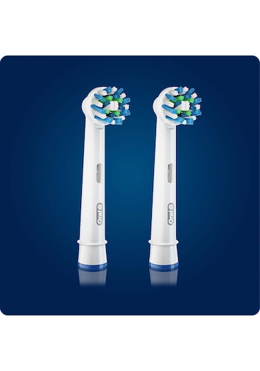 Oral-B Cross Action Şarjlı Diş Fırçası Yedek Başlığı 2'li