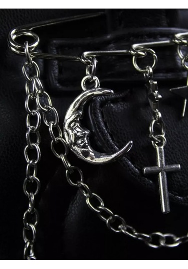 Slubov'u Büyük Dekoratif İğneli Broş Yıldız, Büyük Dekoratif İğneli Broş Ay 230061432 Gri